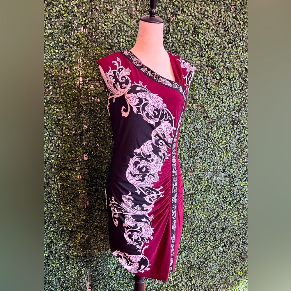 Cache Gorgeous Asymmetrical Dress Size 6 - image 1